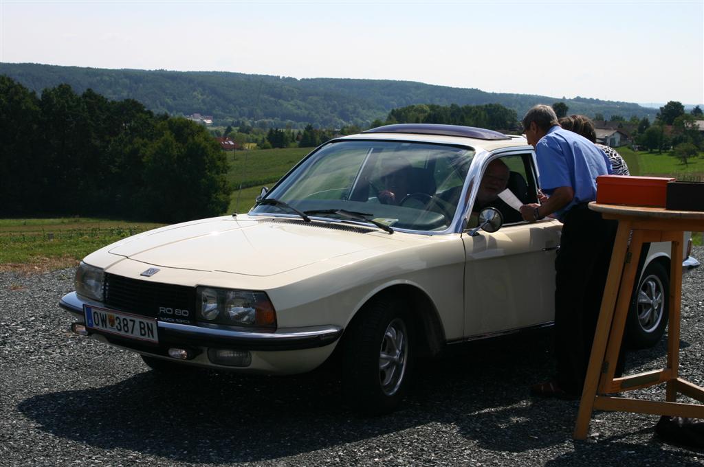 2010-08-08 Oldtimertreffen beim Clubkollegen Kranz